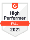G5 Badge - High Performer - Fall 2021