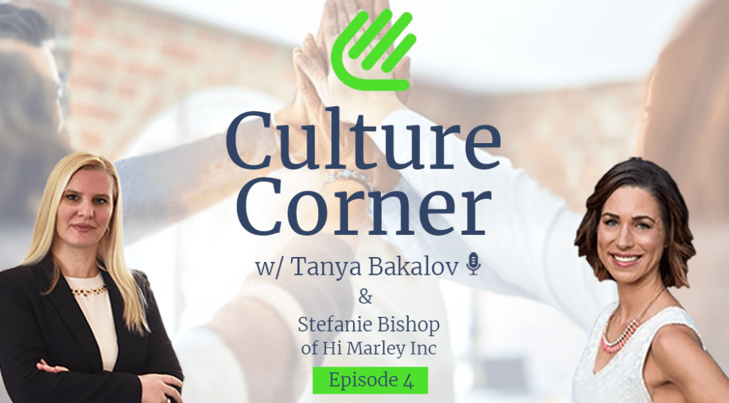 Culture Corner - Stefanie Bishop and Tanya Bakalov